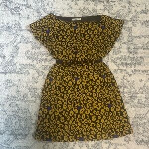 Anthropologie Hagel Leopard Sweater Dress Size Large